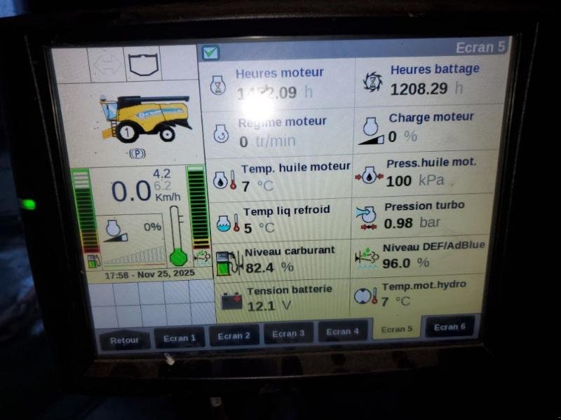 Mähdrescher a típus New Holland CX5.80, Gebrauchtmaschine ekkor: BRAY en Val (Kép 7)