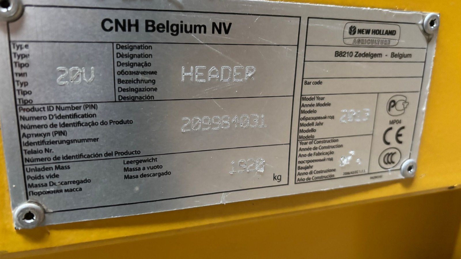 Mähdrescher of the type New Holland CX6090 CX6090, Gebrauchtmaschine in Glamsbjerg (Picture 12)