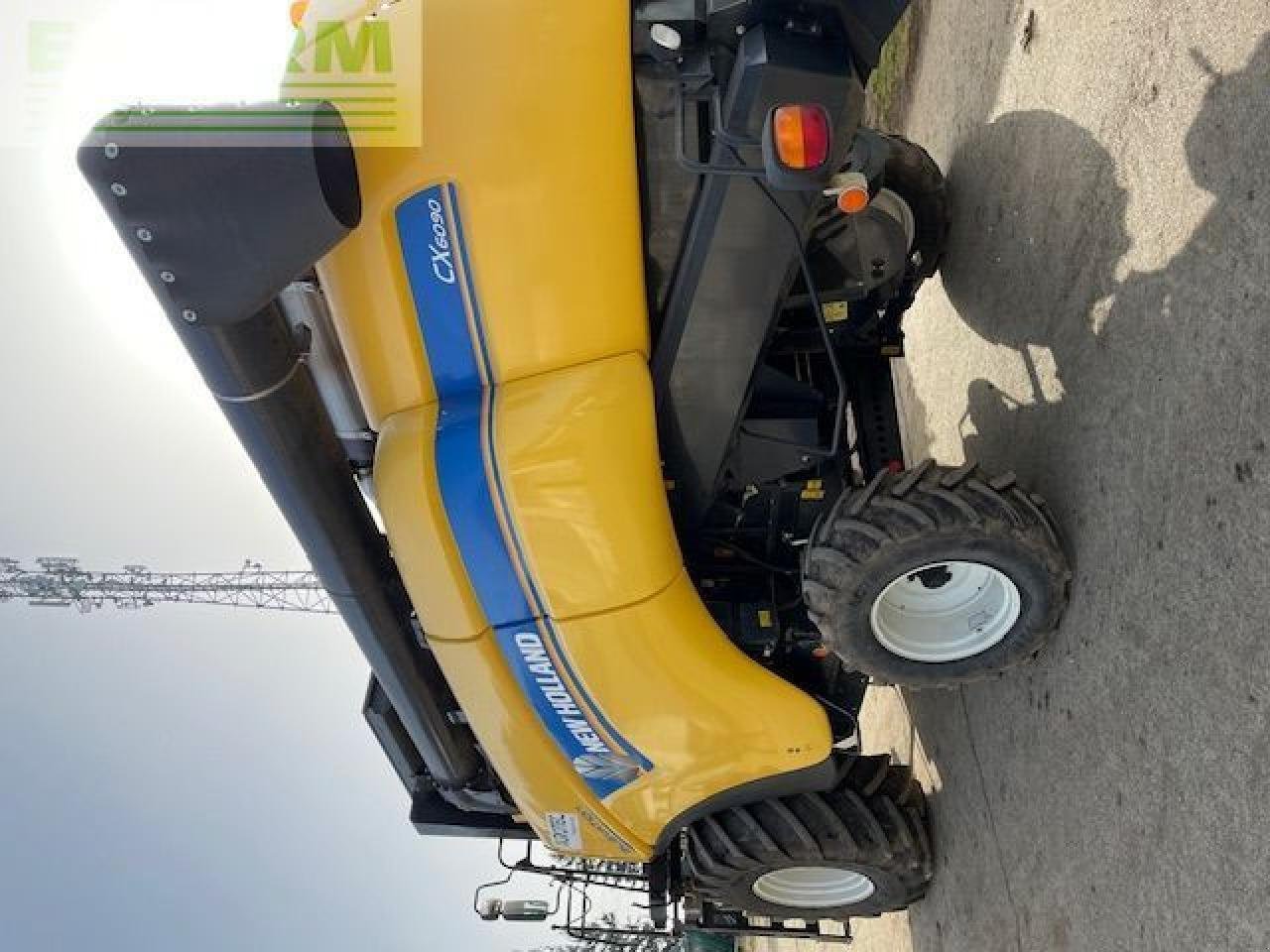 Mähdrescher typu New Holland CX6090, Gebrauchtmaschine v Hamburg (Obrázek 5)