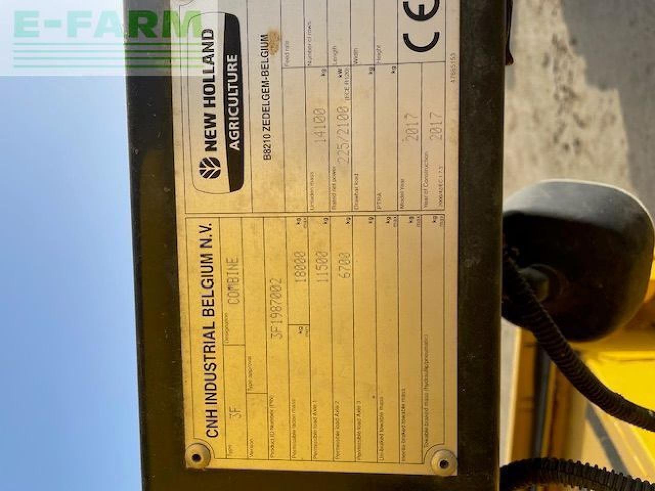 Mähdrescher typu New Holland CX6090, Gebrauchtmaschine v Hamburg (Obrázek 10)