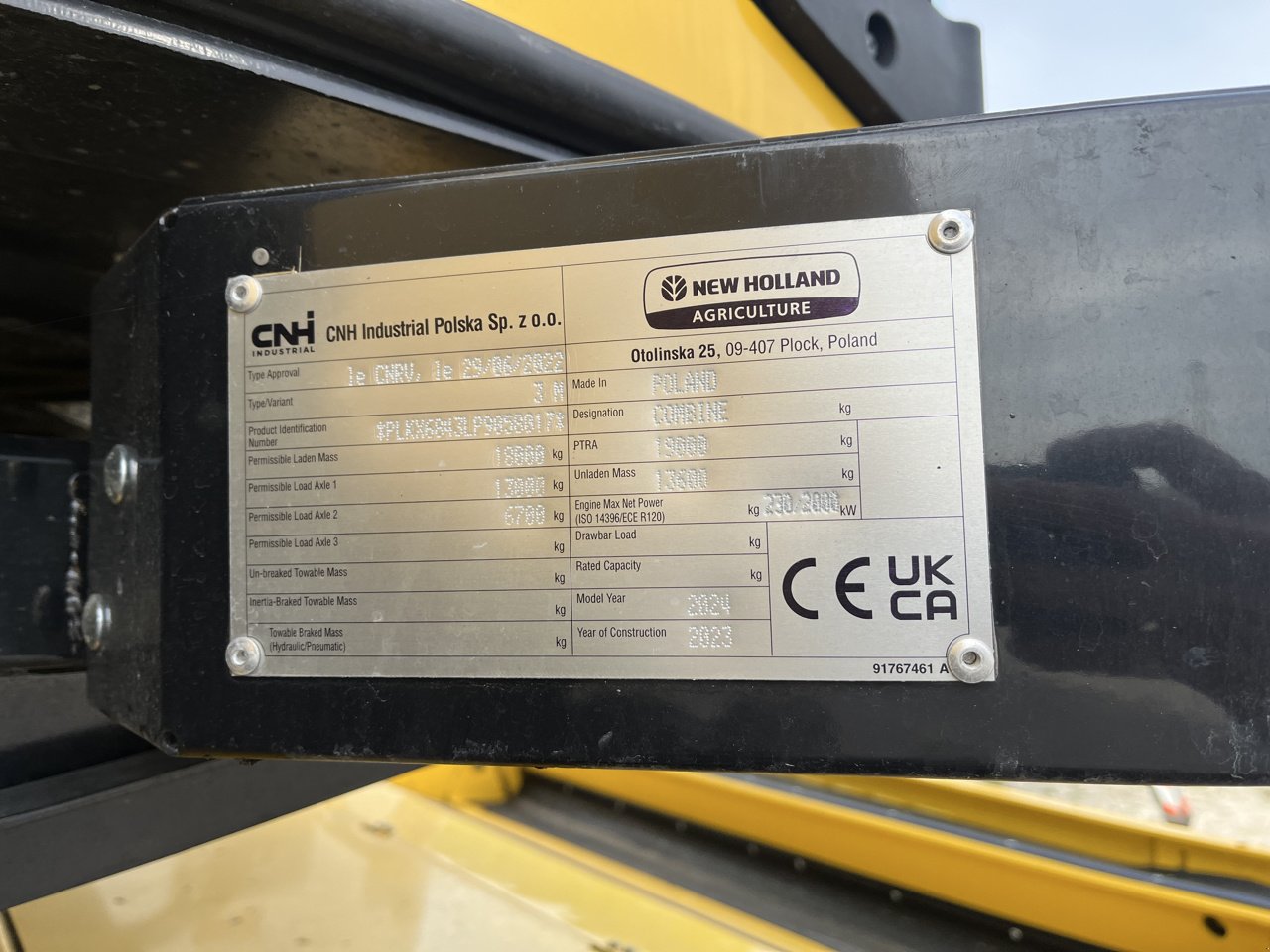 Mähdrescher of the type New Holland CX6.80, Gebrauchtmaschine in VERT TOULON (Picture 8)