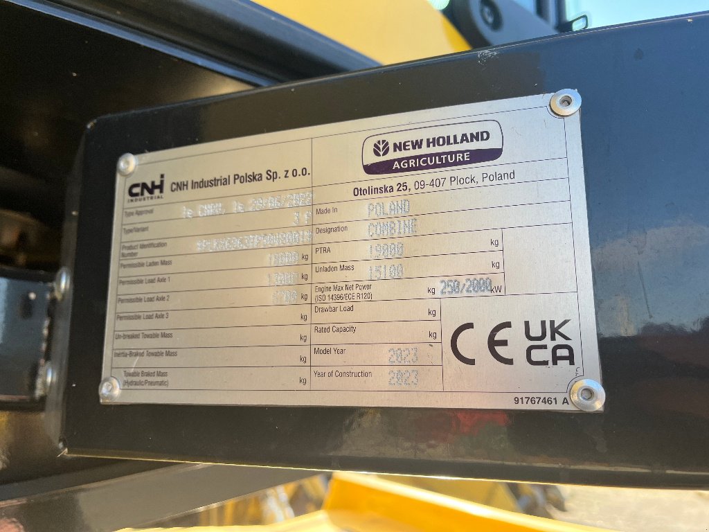 Mähdrescher typu New Holland CX6.90 LATERAL, Gebrauchtmaschine v VERT TOULON (Obrázek 9)