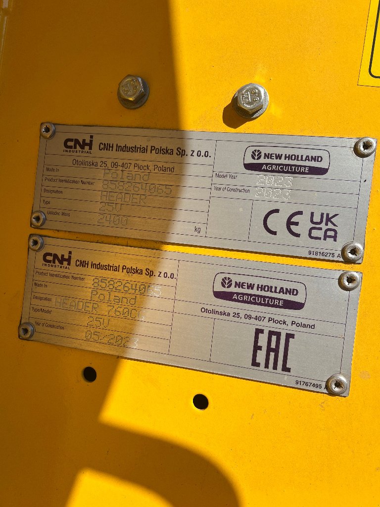 Mähdrescher typu New Holland CX6.90 LATERAL, Gebrauchtmaschine v VERT TOULON (Obrázek 5)