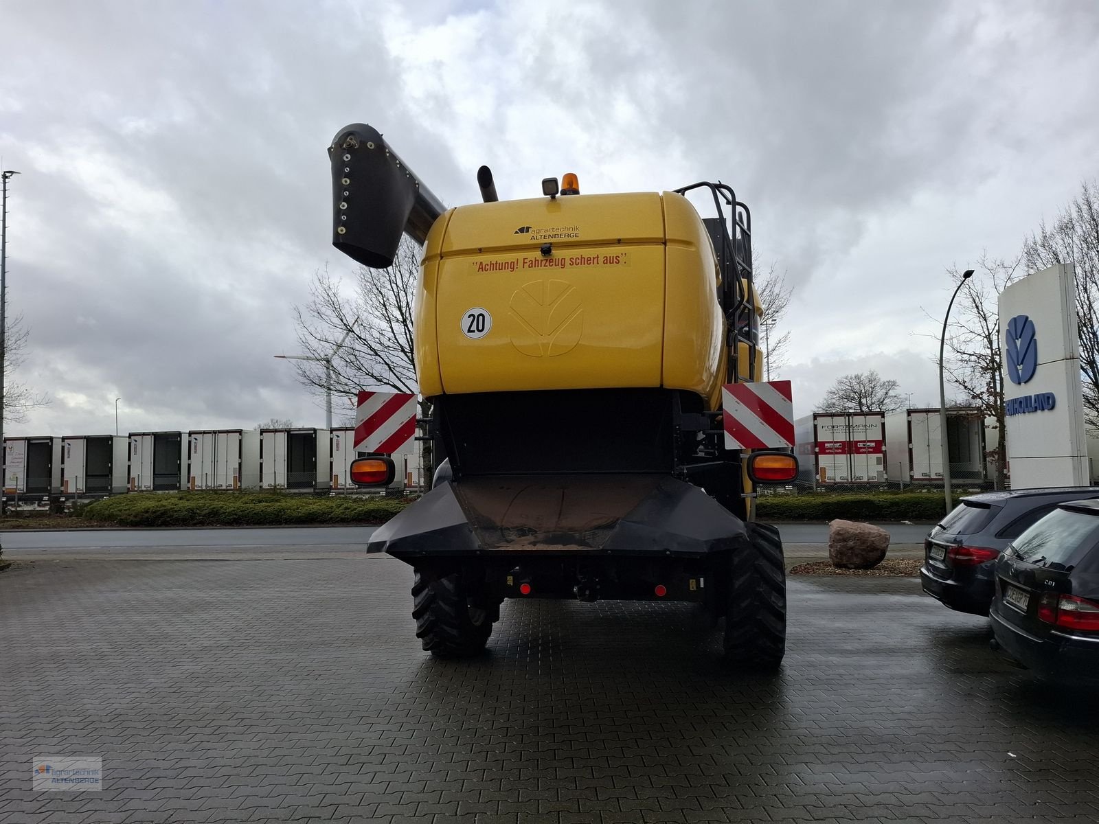Mähdrescher of the type New Holland CX740 / CX 740, Gebrauchtmaschine in Altenberge (Picture 8)