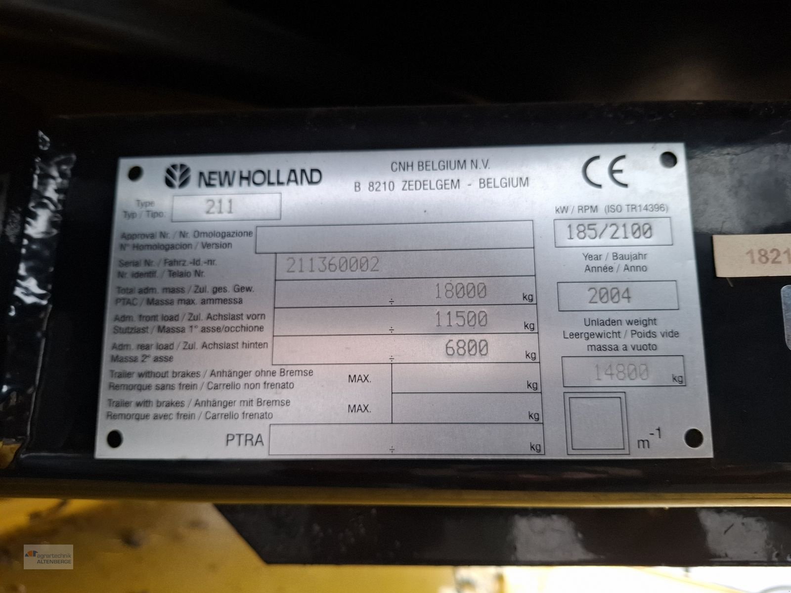 Mähdrescher of the type New Holland CX740 / CX 740, Gebrauchtmaschine in Altenberge (Picture 5)