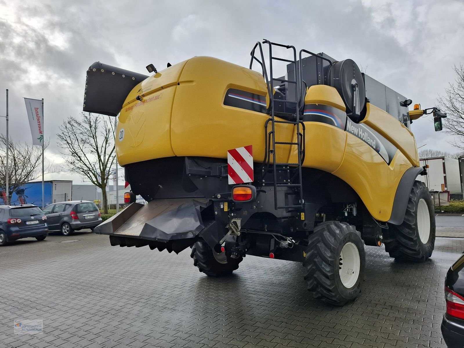 Mähdrescher of the type New Holland CX740 / CX 740, Gebrauchtmaschine in Altenberge (Picture 7)