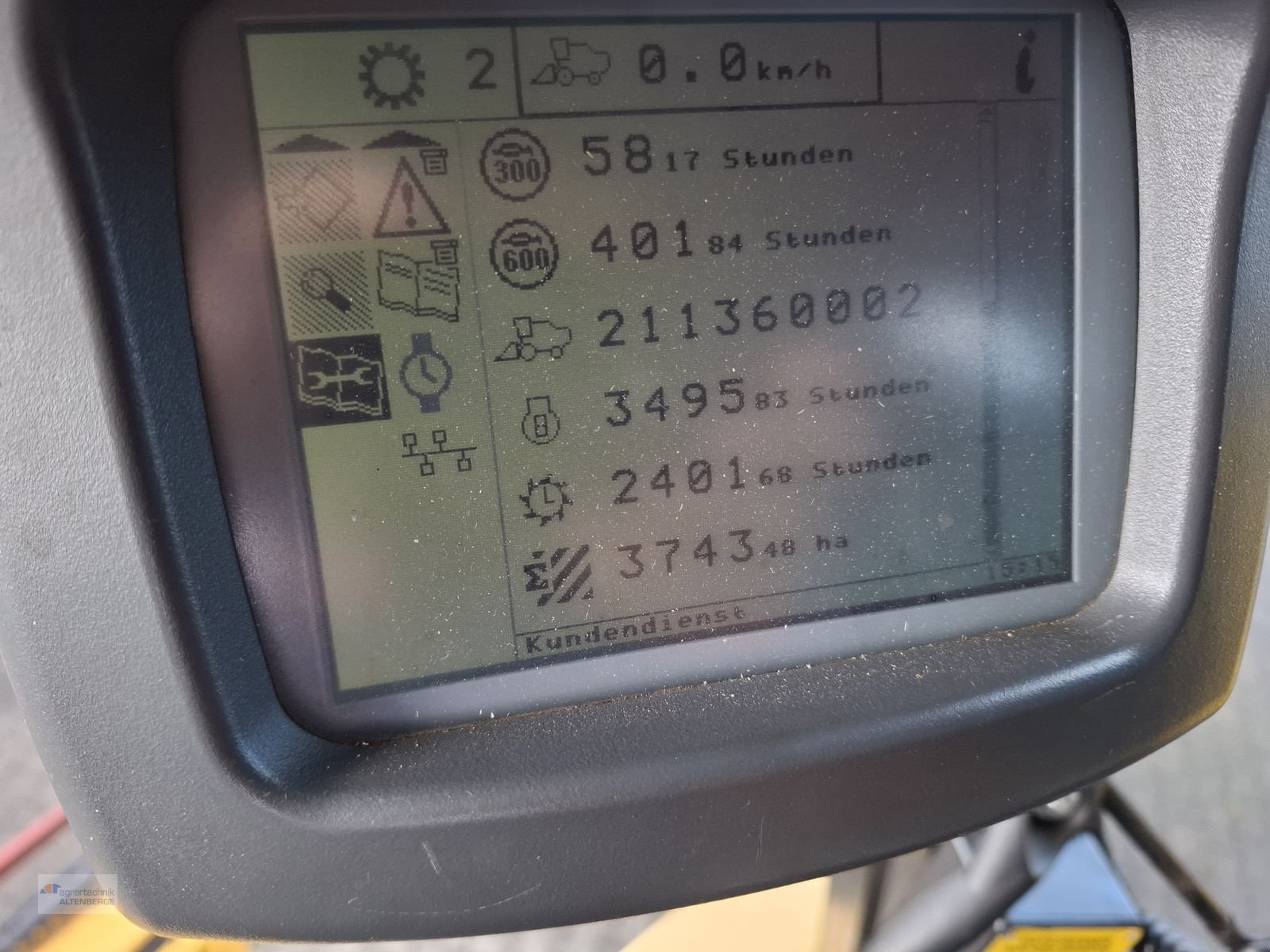 Mähdrescher of the type New Holland CX740 / CX 740, Gebrauchtmaschine in Altenberge (Picture 24)