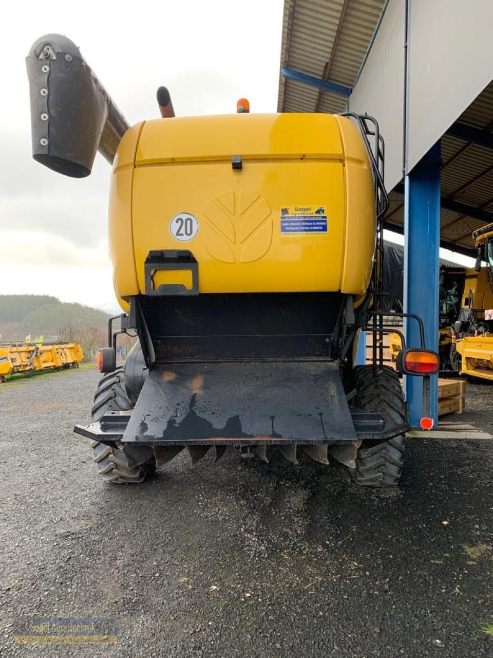 Mähdrescher of the type New Holland CX780, Gebrauchtmaschine in Rhaunen (Picture 8)