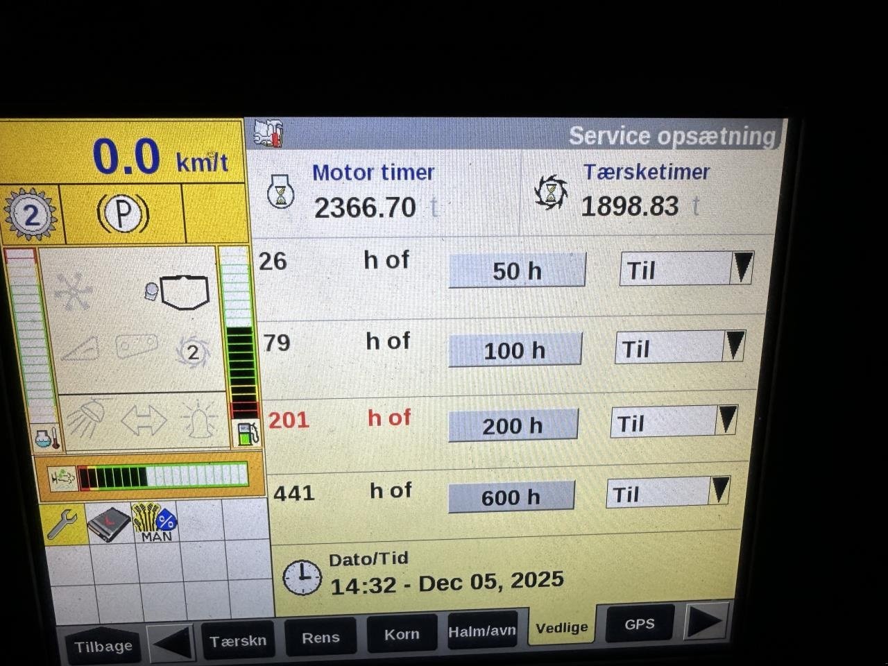 Mähdrescher типа New Holland CX8080 SLH, Gebrauchtmaschine в Hadsten (Фотография 9)