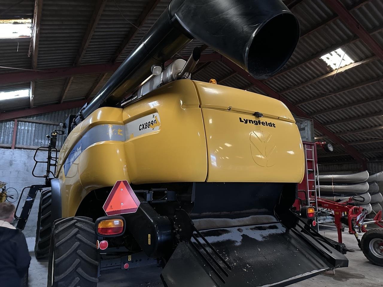 Mähdrescher типа New Holland CX8080 SLH, Gebrauchtmaschine в Hadsten (Фотография 4)