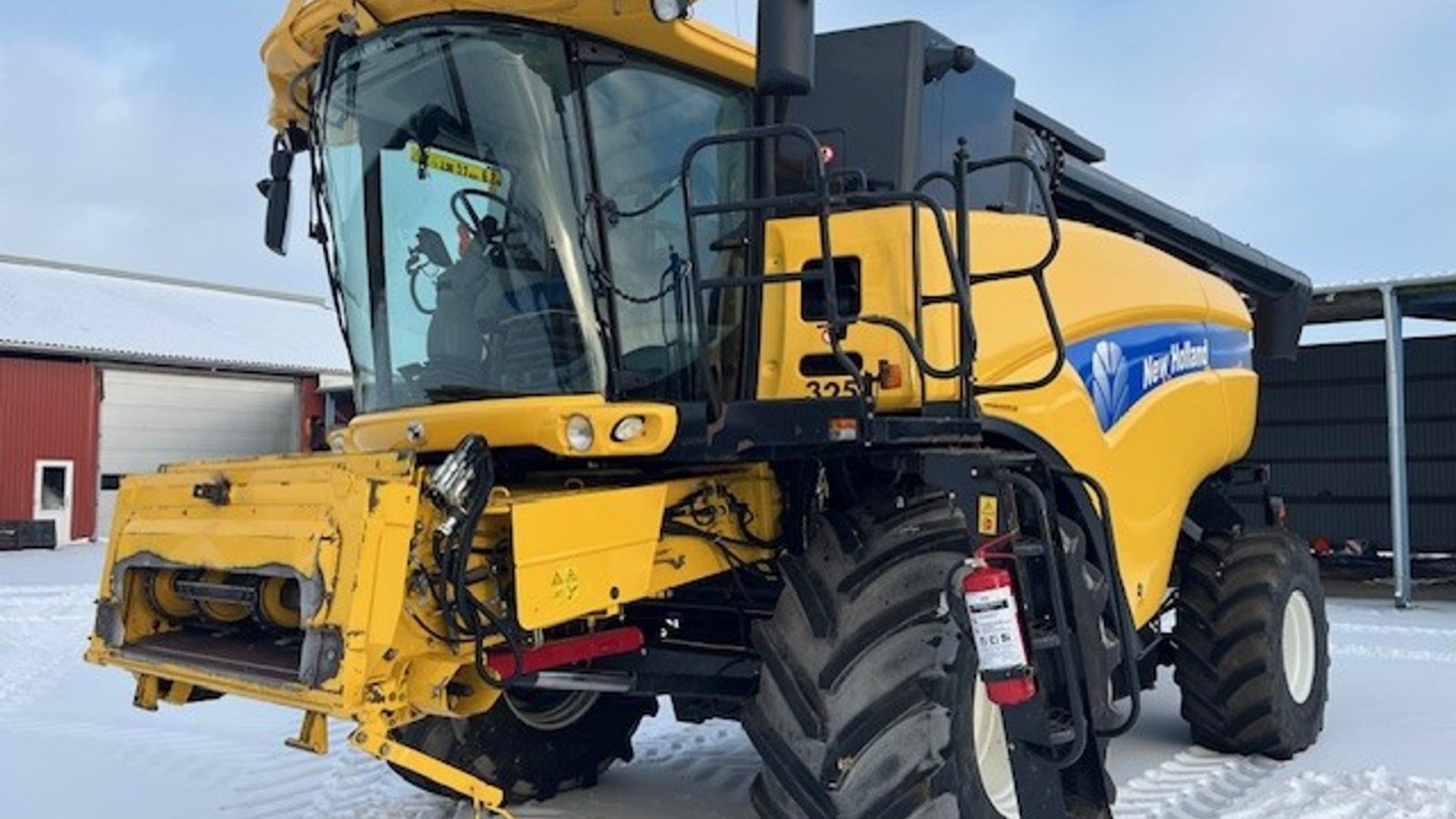 Mähdrescher tip New Holland CX8080 SLH, Gebrauchtmaschine in Skærbæk (Poză 2)