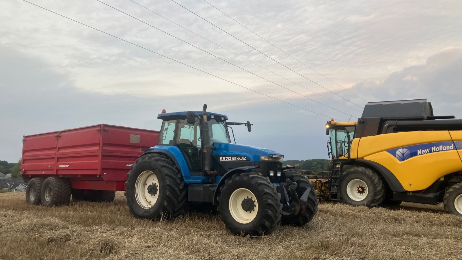 Mähdrescher des Typs New Holland CX8090 CX8090, Gebrauchtmaschine in Rødekro (Bild 8)