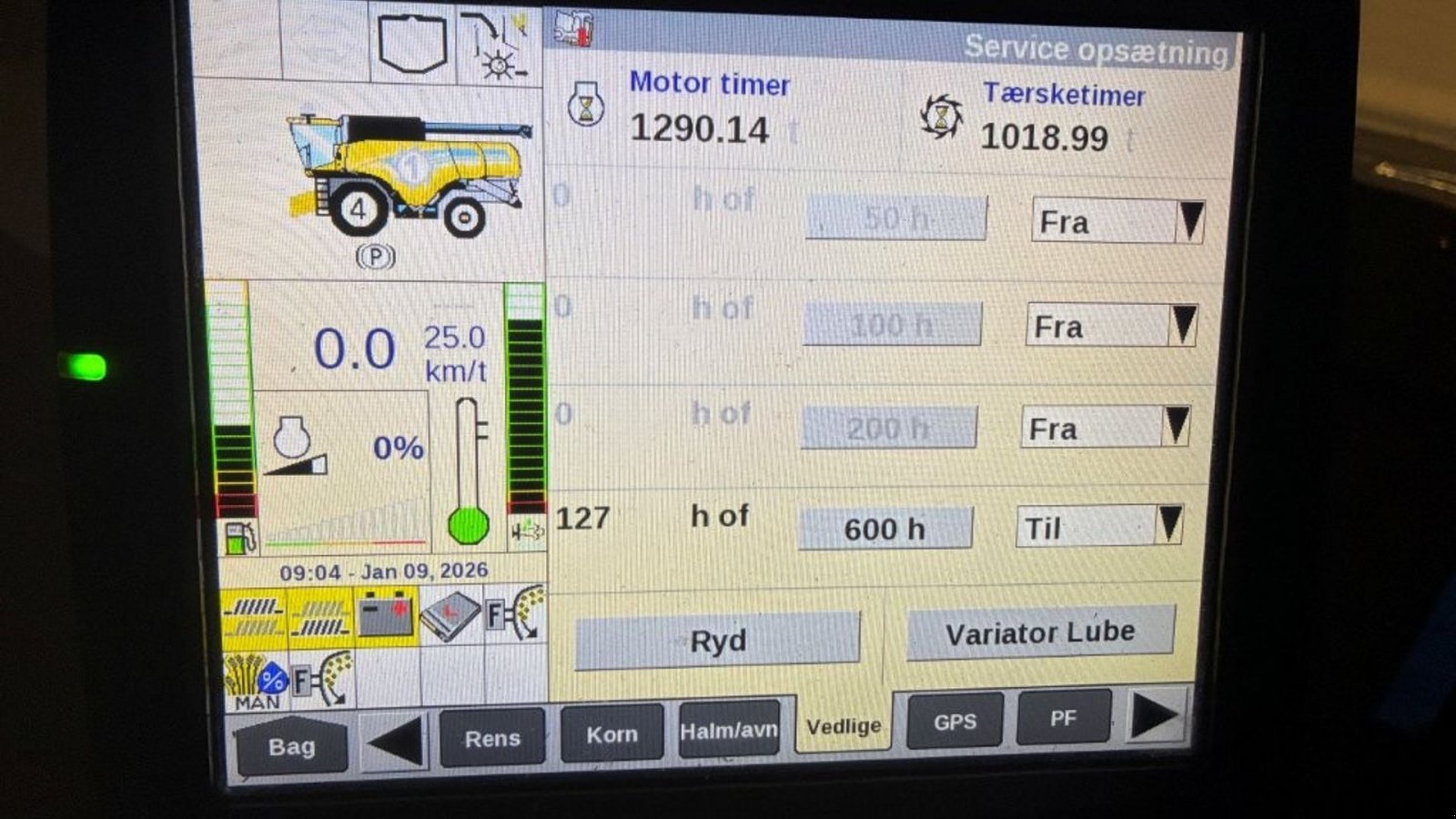 Mähdrescher del tipo New Holland CX8.70 CX 8.70 SLH 25 fod variofeed, Gebrauchtmaschine en Tinglev (Imagen 4)