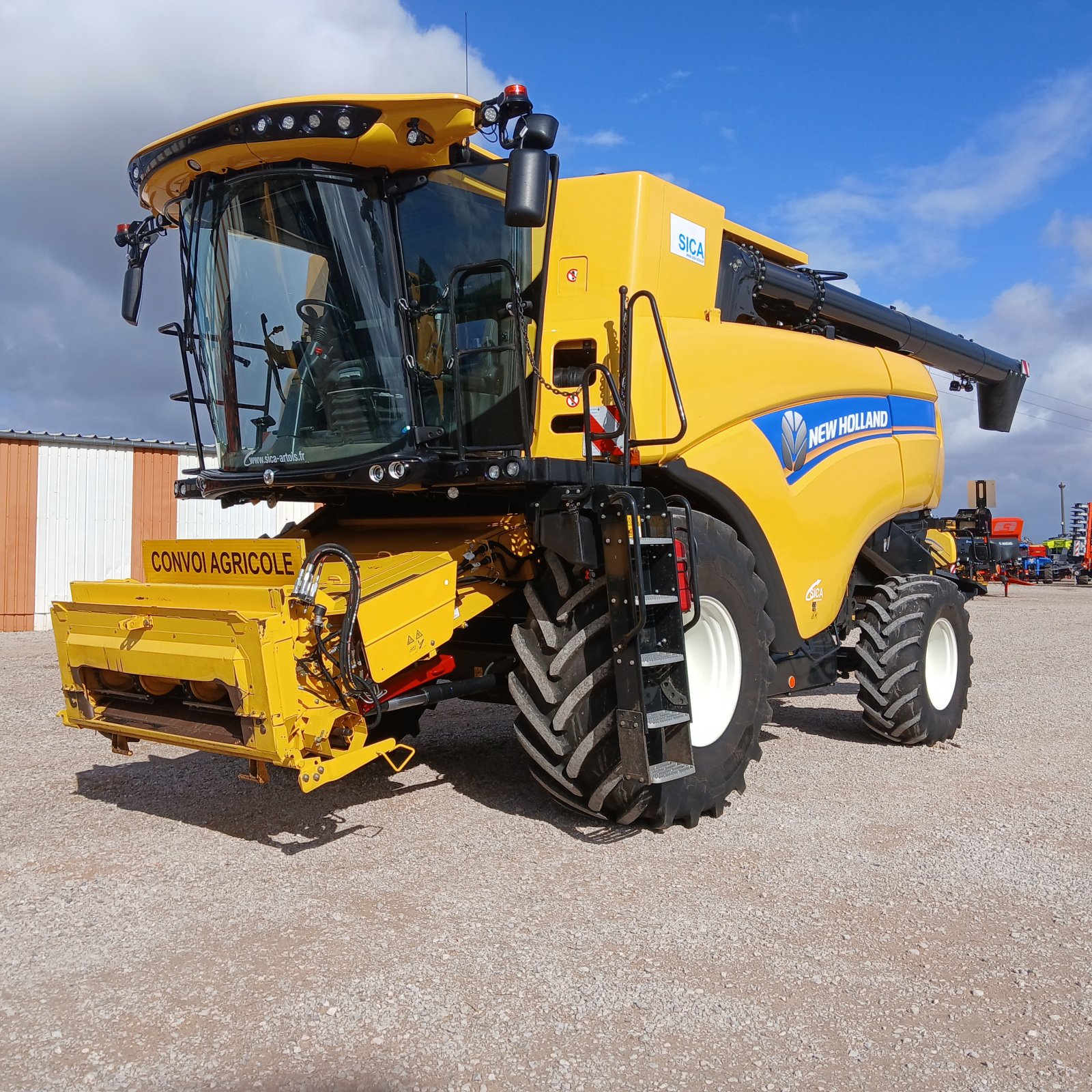 Mähdrescher typu New Holland CX8.70, Gebrauchtmaschine v HERLIN LE SEC (Obrázek 1)