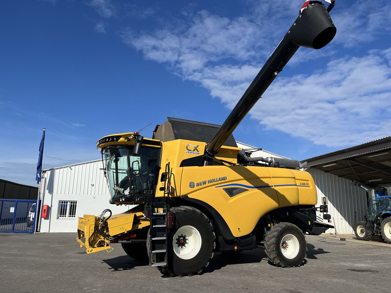 Mähdrescher Türe ait New Holland CX8.70, Gebrauchtmaschine içinde VERT TOULON (resim 2)