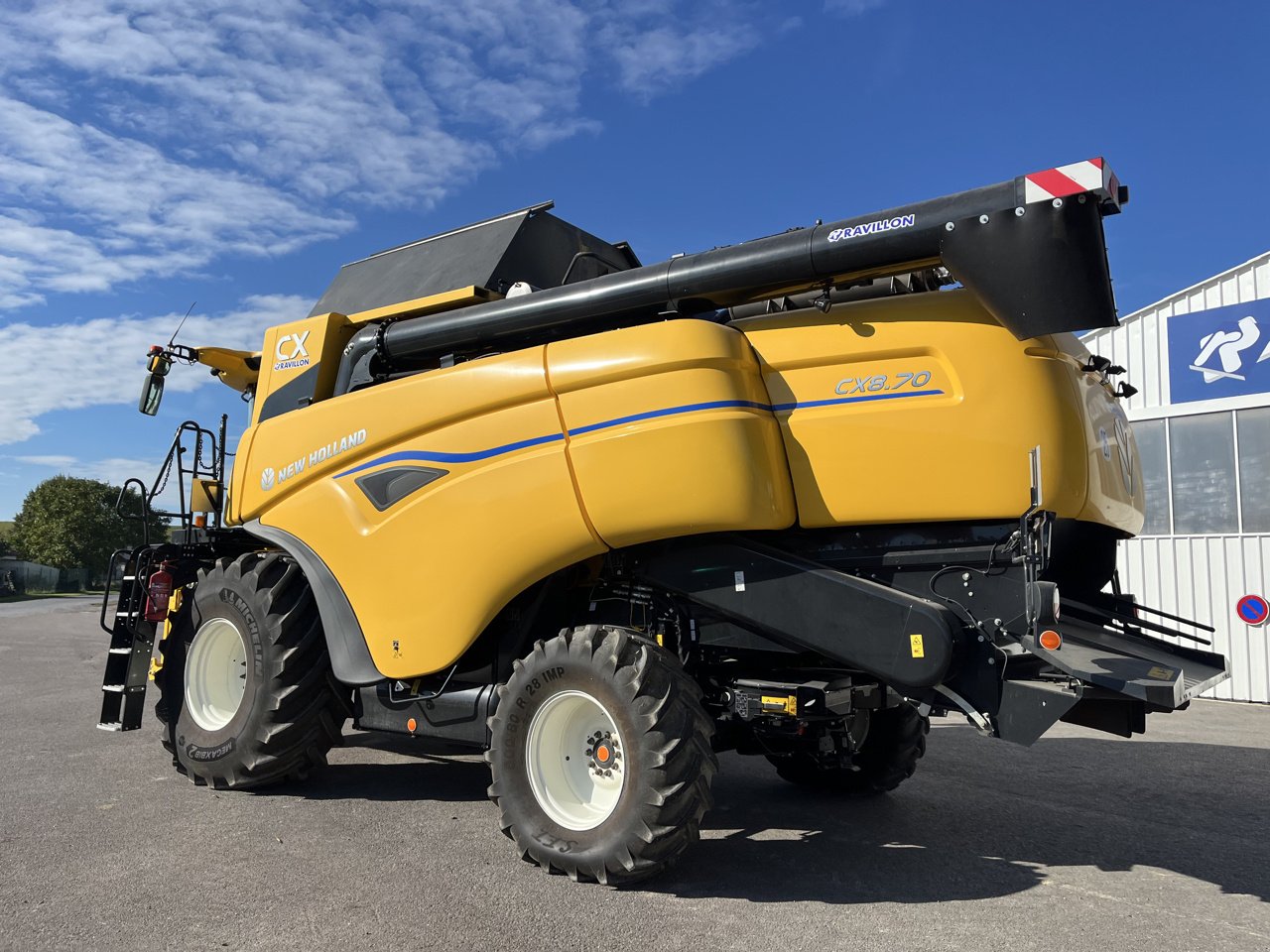 Mähdrescher Türe ait New Holland CX8.70, Gebrauchtmaschine içinde VERT TOULON (resim 5)