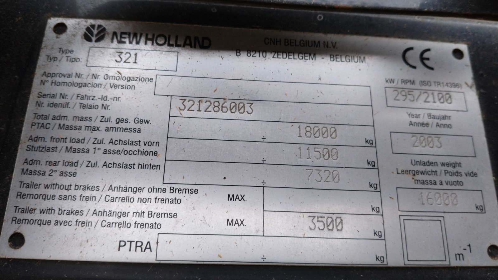 Mähdrescher del tipo New Holland CX880, Gebrauchtmaschine en Holstebro (Imagen 6)