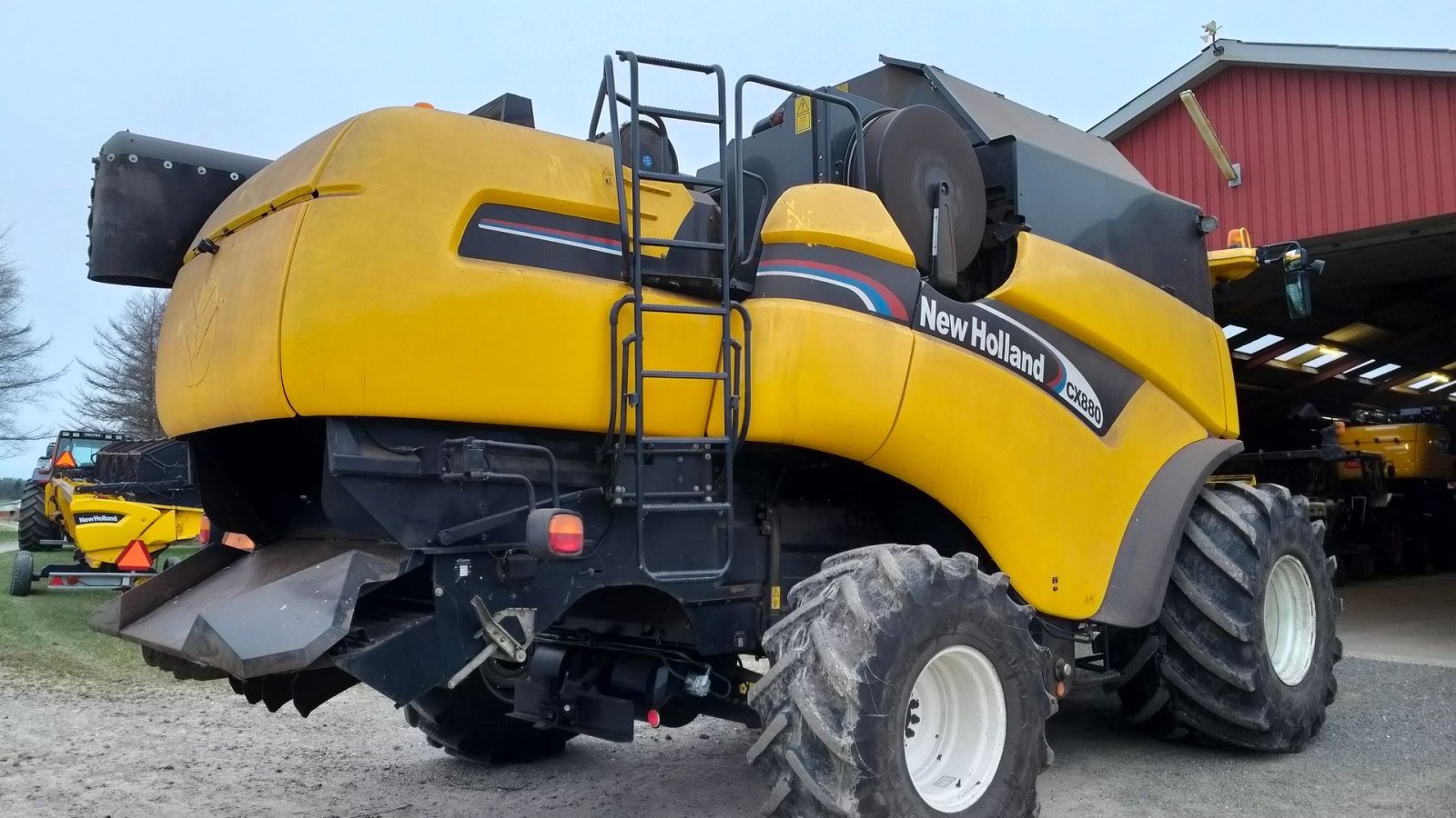 Mähdrescher del tipo New Holland CX880, Gebrauchtmaschine en Holstebro (Imagen 3)