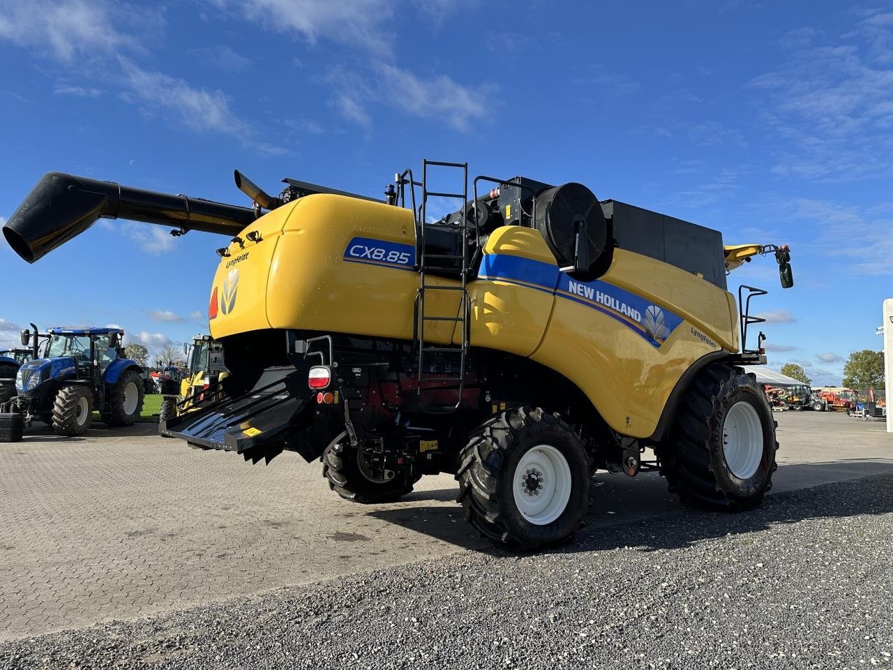 Mähdrescher tip New Holland CX8.85 SLH, Gebrauchtmaschine in Hadsten (Poză 2)