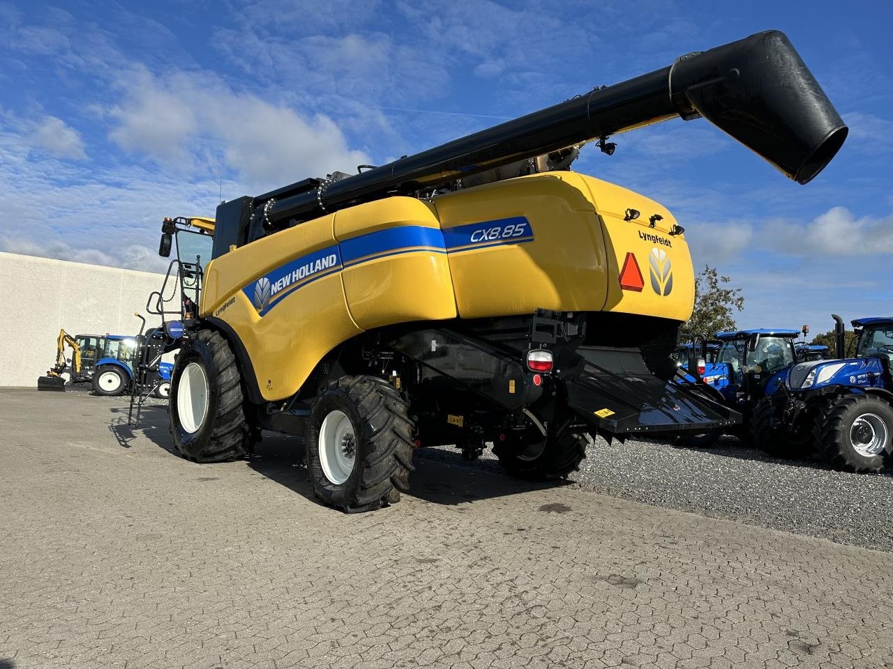 Mähdrescher tip New Holland CX8.85 SLH, Gebrauchtmaschine in Hadsten (Poză 5)