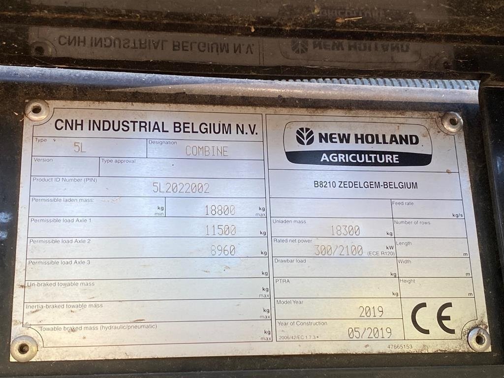 Mähdrescher типа New Holland CX8.90 SLH SLS!!!  GPS. Incl. 9 meter skærebord og vogn., Gebrauchtmaschine в Kolding (Фотография 23)