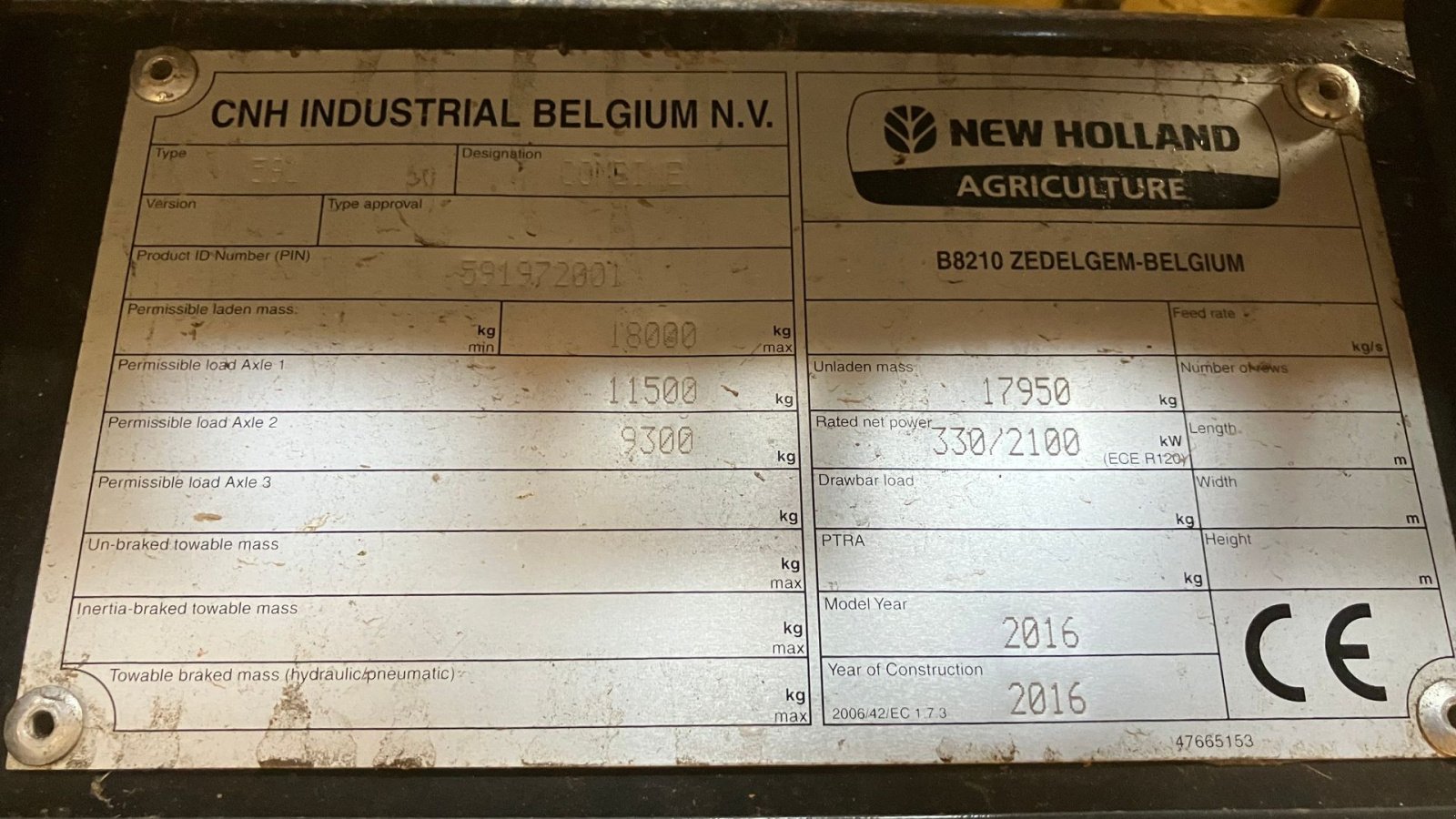 Mähdrescher typu New Holland CX8.90 SLH, Gebrauchtmaschine v Roskilde (Obrázek 15)