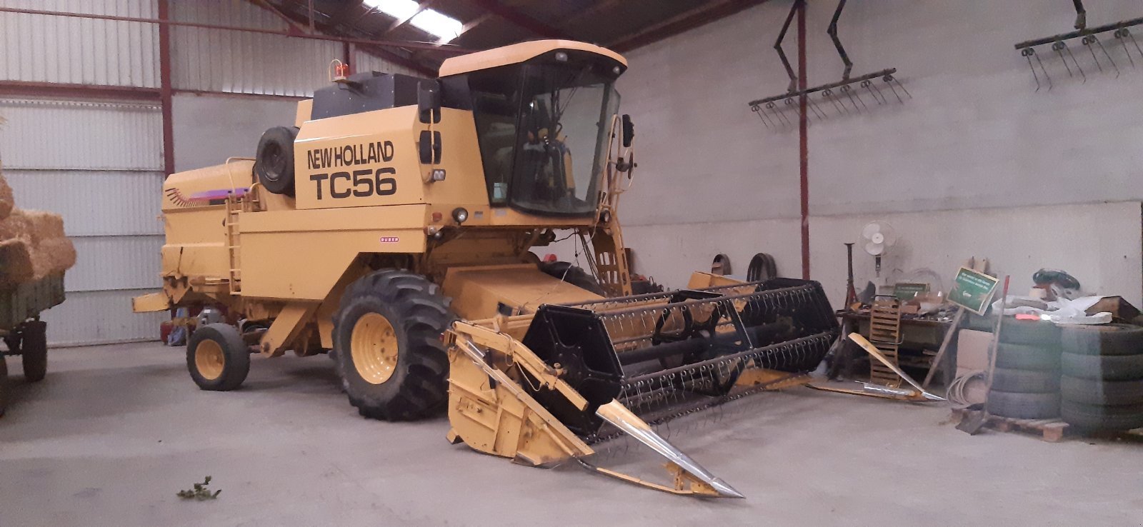 Mähdrescher del tipo New Holland TC 56, Gebrauchtmaschine In Guntersdorf (Immagine 8)