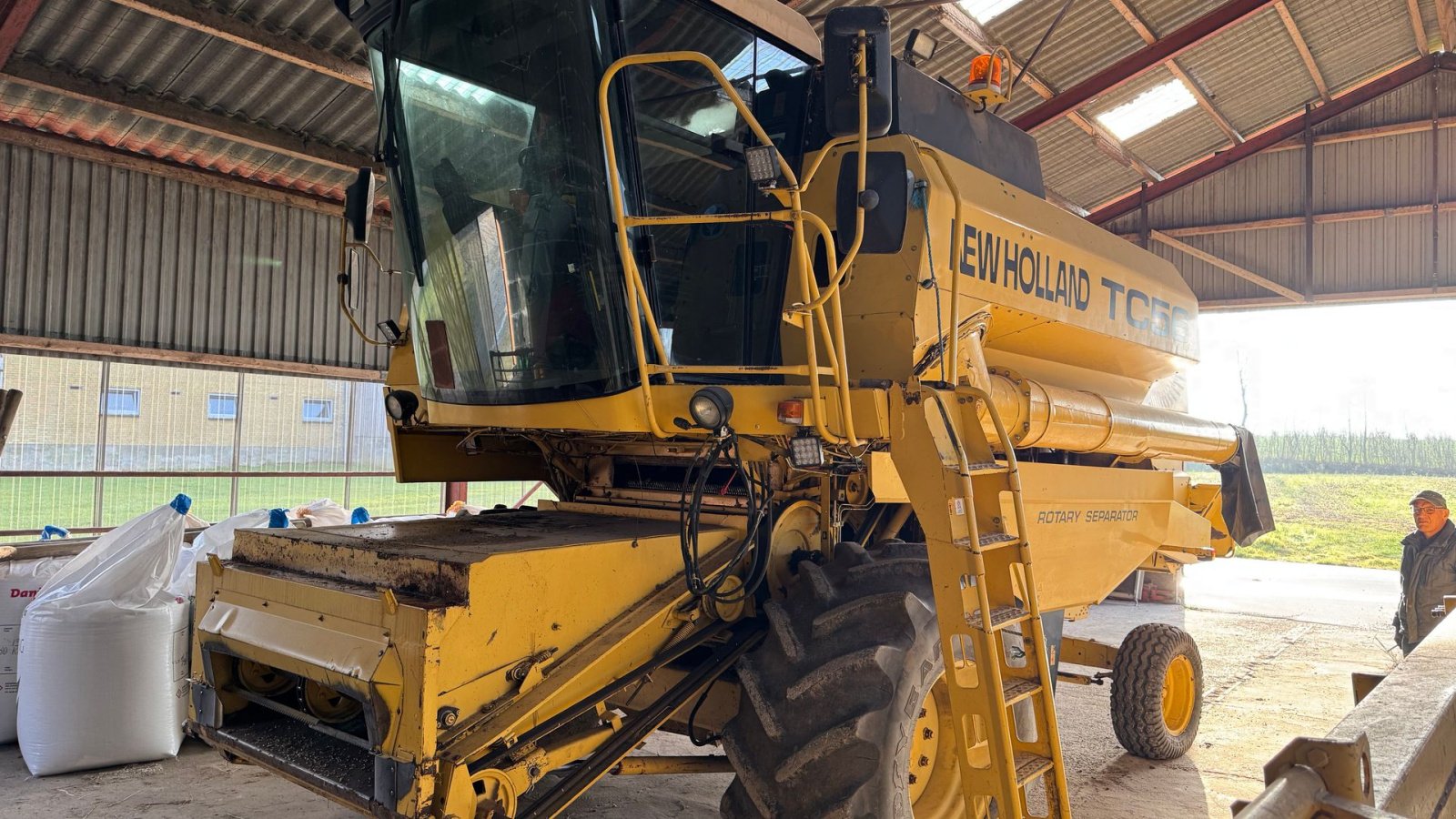 Mähdrescher des Typs New Holland TC56, Gebrauchtmaschine in Rødekro (Bild 2)