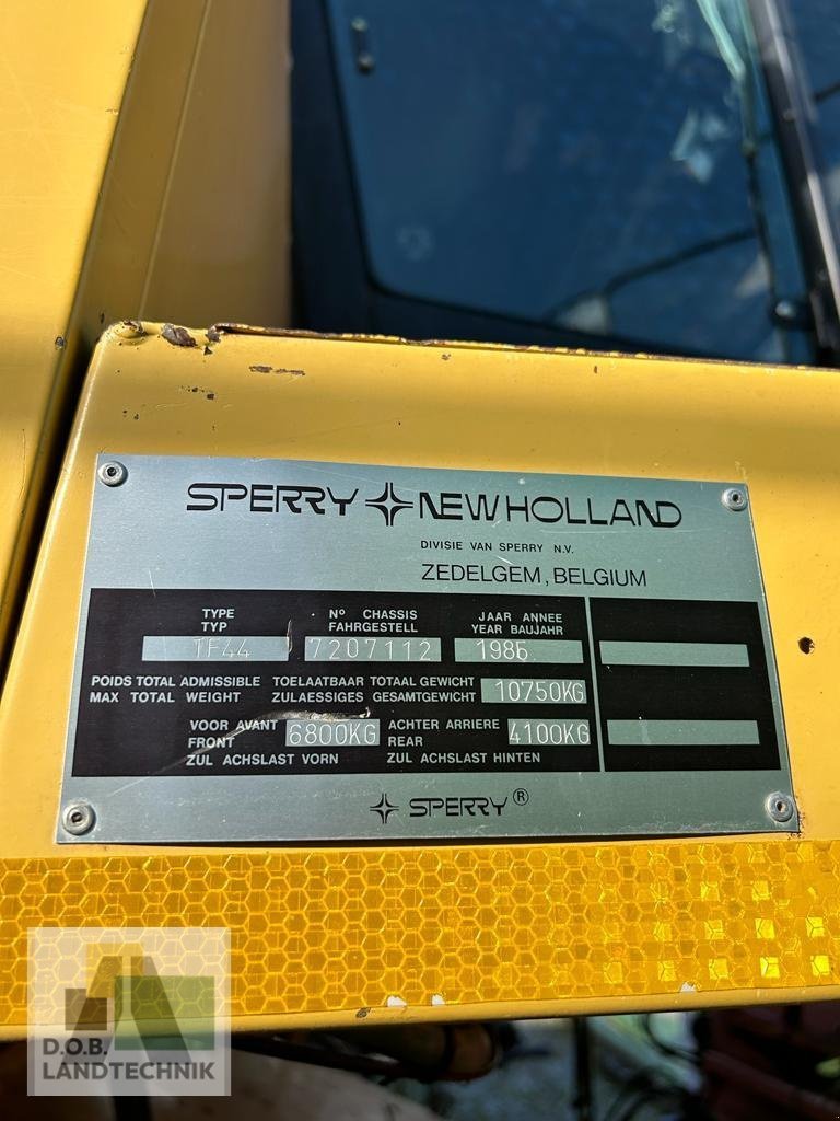 Mähdrescher of the type New Holland TF 44, Gebrauchtmaschine in Leiblfing (Picture 11)