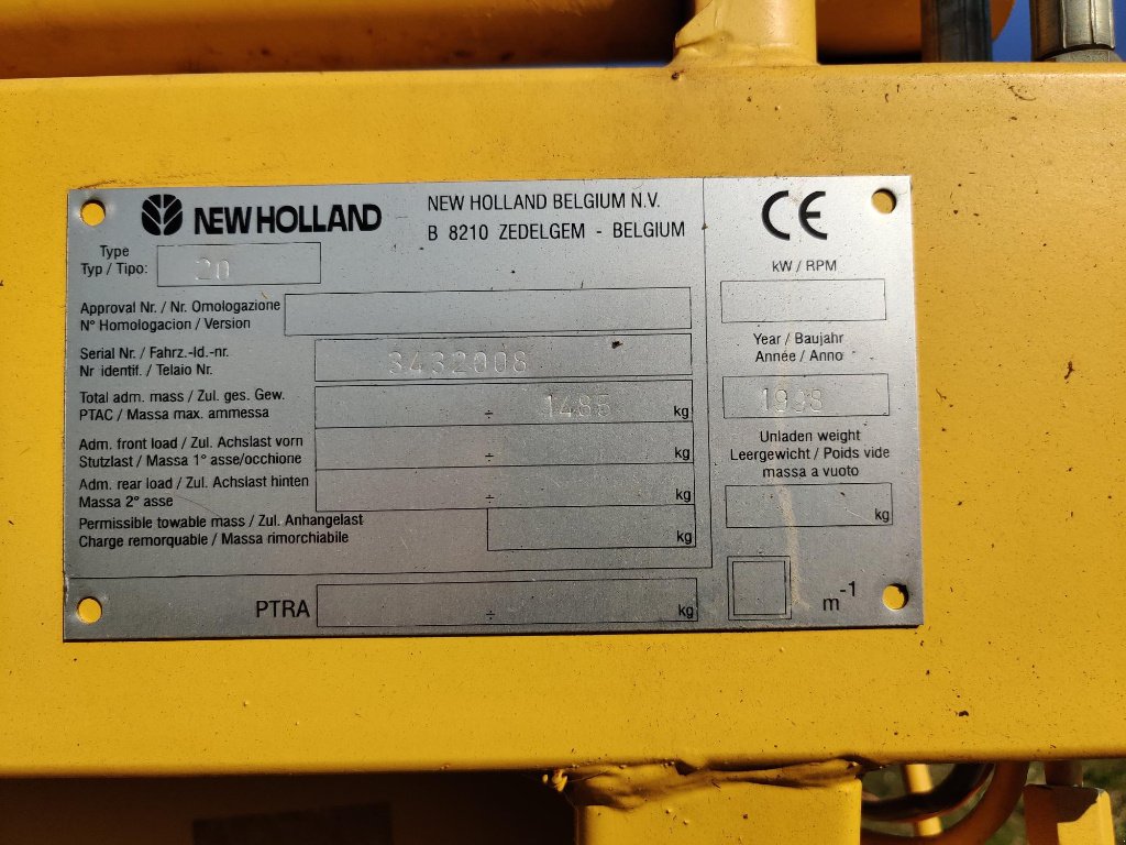 Mähdrescher del tipo New Holland TF 76 ELEKTRA, Gebrauchtmaschine In VERT TOULON (Immagine 8)