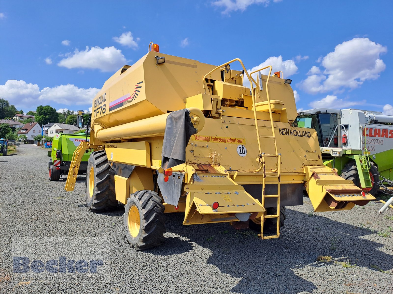 Mähdrescher of the type New Holland TF 78, Gebrauchtmaschine in Weimar-Niederwalgern (Picture 5)