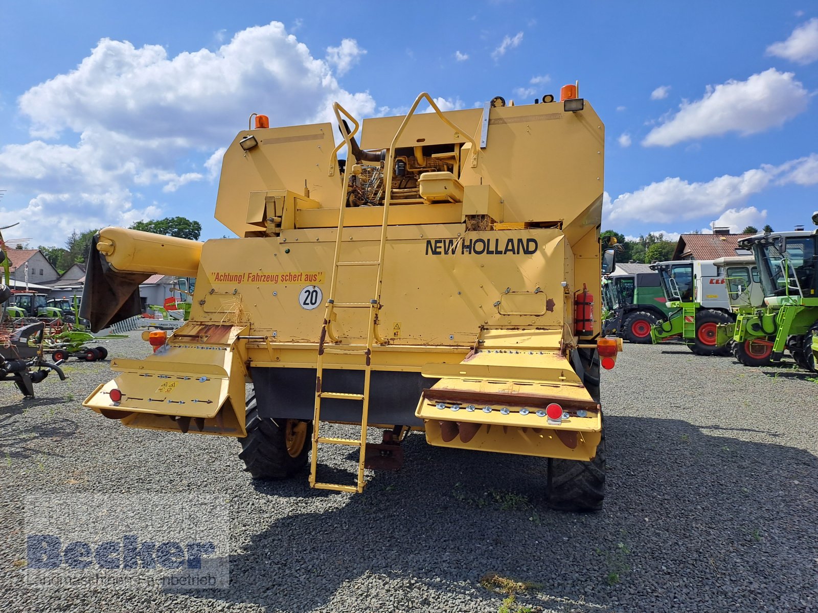 Mähdrescher of the type New Holland TF 78, Gebrauchtmaschine in Weimar-Niederwalgern (Picture 7)