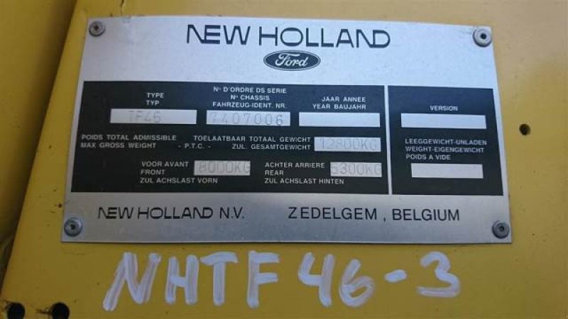 Mähdrescher tip New Holland TF46, Gebrauchtmaschine in Hemmet (Poză 7)