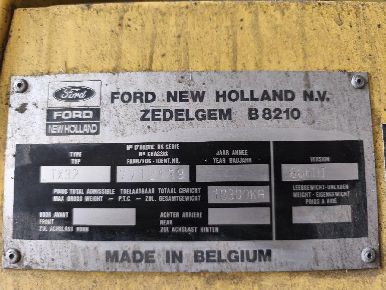 Mähdrescher του τύπου New Holland TX 32, Gebrauchtmaschine σε Gondrecourt-le-Château (Φωτογραφία 7)