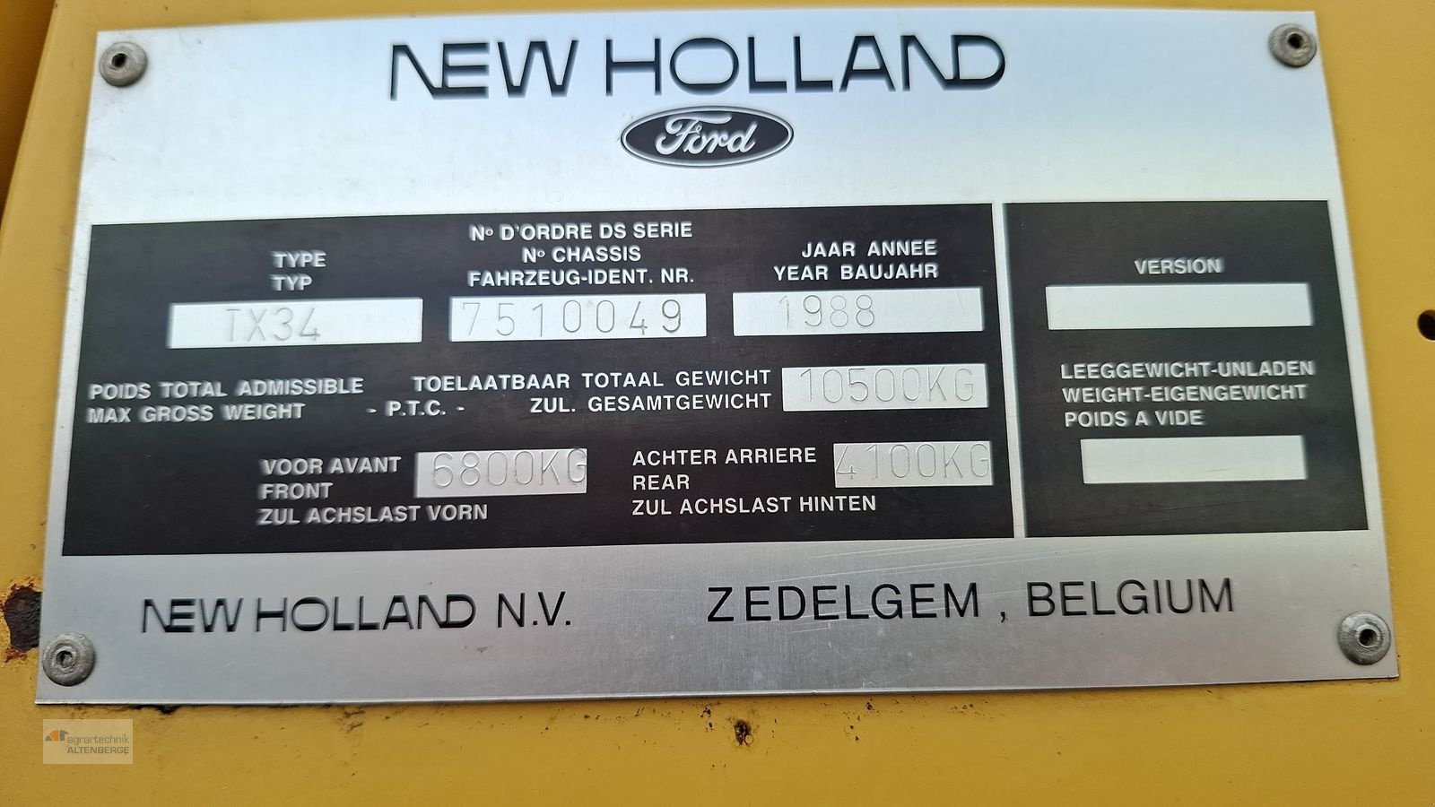 Mähdrescher typu New Holland TX 34 / TX34, Gebrauchtmaschine v Altenberge (Obrázek 8)