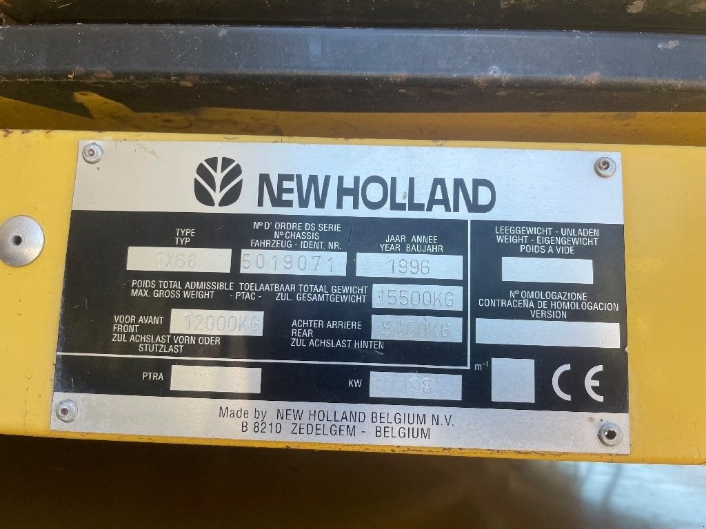Mähdrescher of the type New Holland TX 66, Gebrauchtmaschine in Ribe (Picture 13)