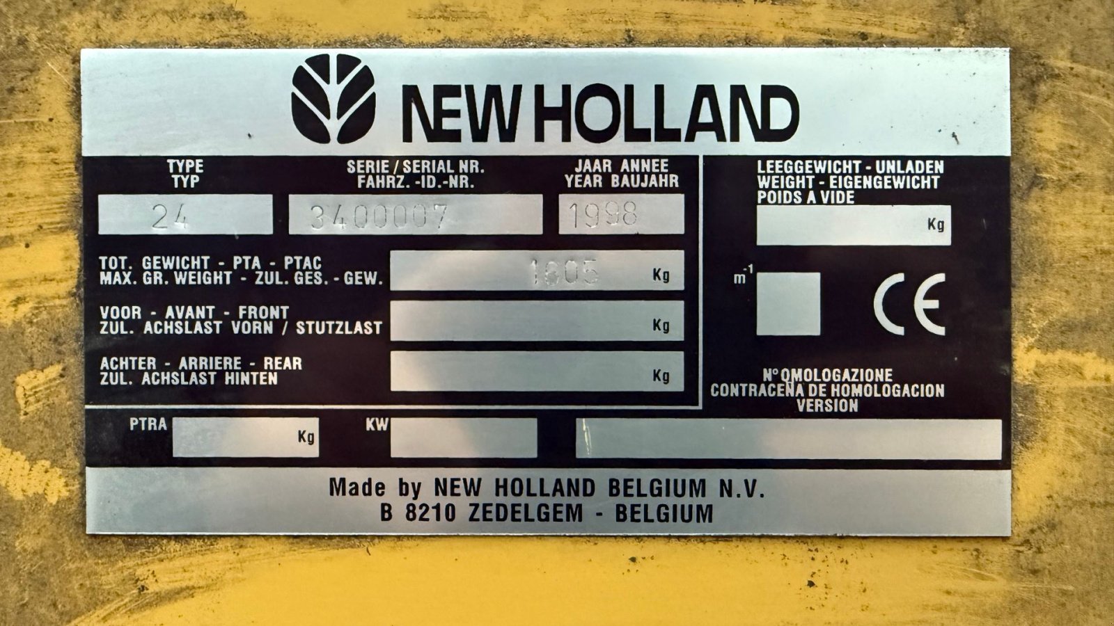 Mähdrescher типа New Holland TX68 + 24” skærebord, Gebrauchtmaschine в Gjerlev J. (Фотография 25)