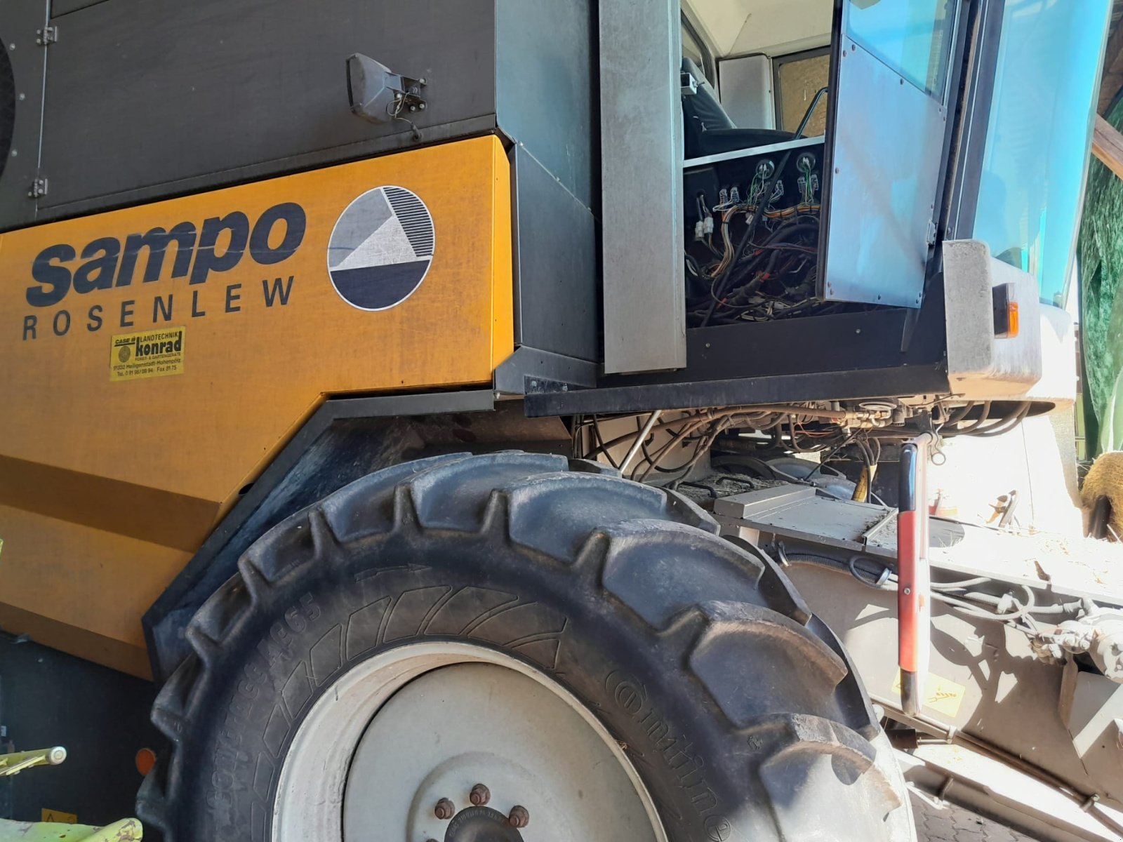 Mähdrescher typu Sampo 3065 3065, Gebrauchtmaschine w Walsdorf (Zdjęcie 3)