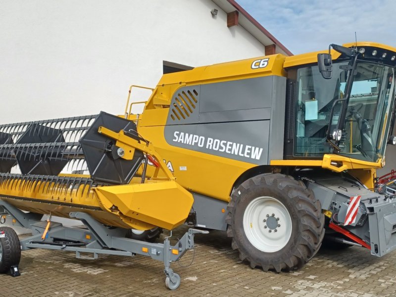 Mähdrescher Türe ait Sampo C6, Neumaschine içinde Au/Hallertau