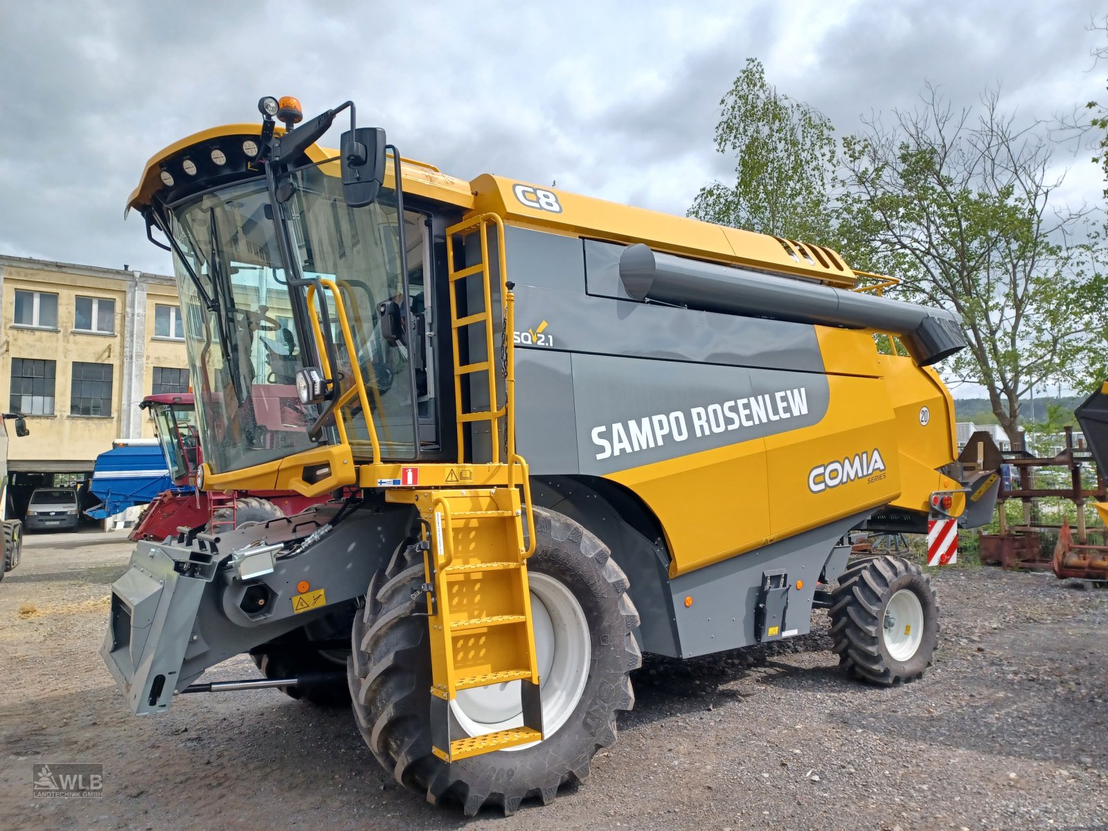 Mähdrescher del tipo Sampo C8, Gebrauchtmaschine In Neustadt (Immagine 2)