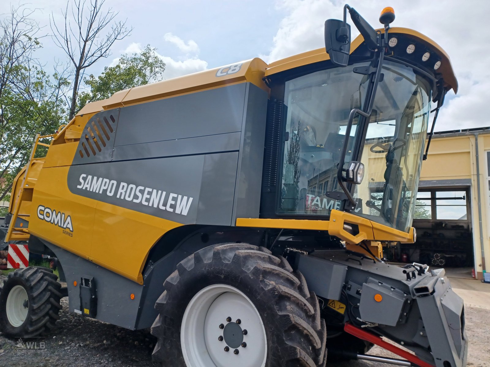 Mähdrescher del tipo Sampo C8, Gebrauchtmaschine In Neustadt (Immagine 3)