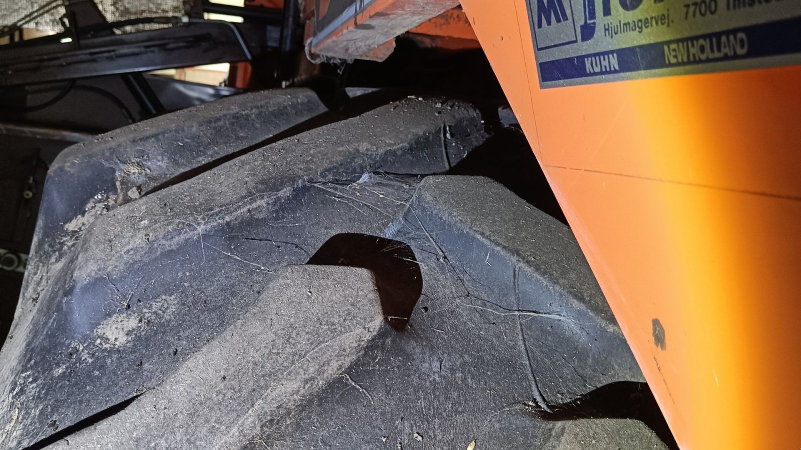 Mähdrescher of the type Sonstige D9000 med 20 fod power flow skærebord, Gebrauchtmaschine in Egtved (Picture 8)