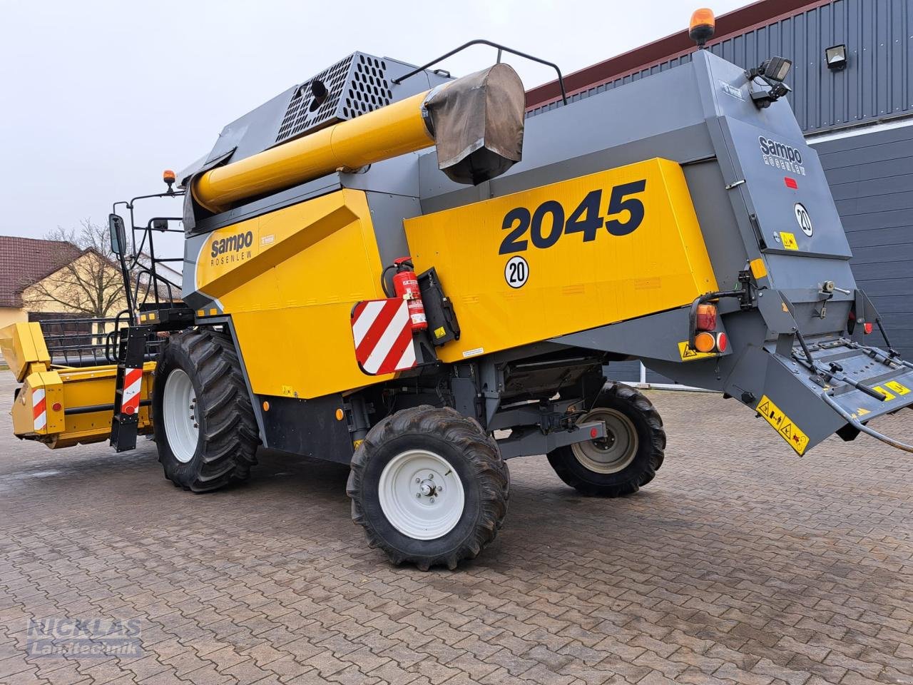 Mähdrescher del tipo Sonstige Sampo SR2045, Gebrauchtmaschine en Schirradorf (Imagen 9)