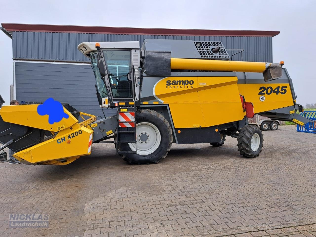 Mähdrescher del tipo Sonstige Sampo SR2045, Gebrauchtmaschine en Schirradorf (Imagen 10)