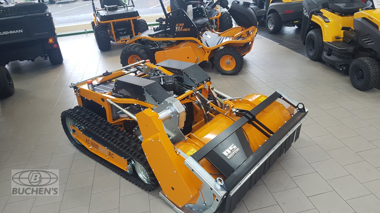 Mähraupe des Typs AS-Motor AS 1000 OVIS RC, Neumaschine in Olpe (Bild 2)