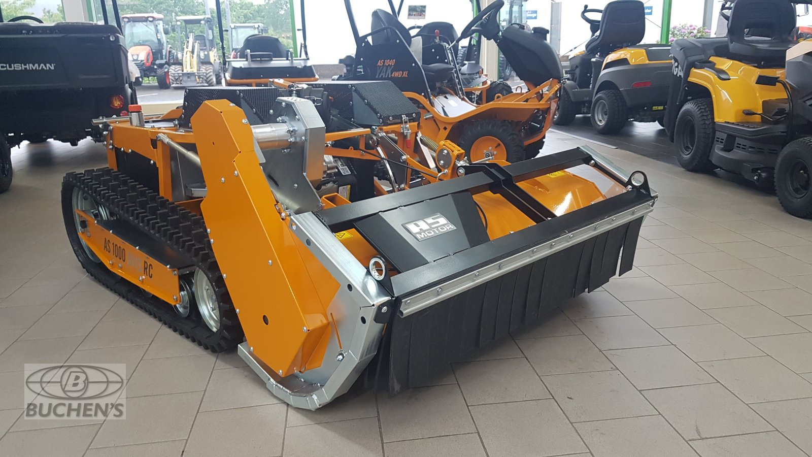 Mähraupe des Typs AS-Motor AS 1000 OVIS RC, Neumaschine in Olpe (Bild 3)