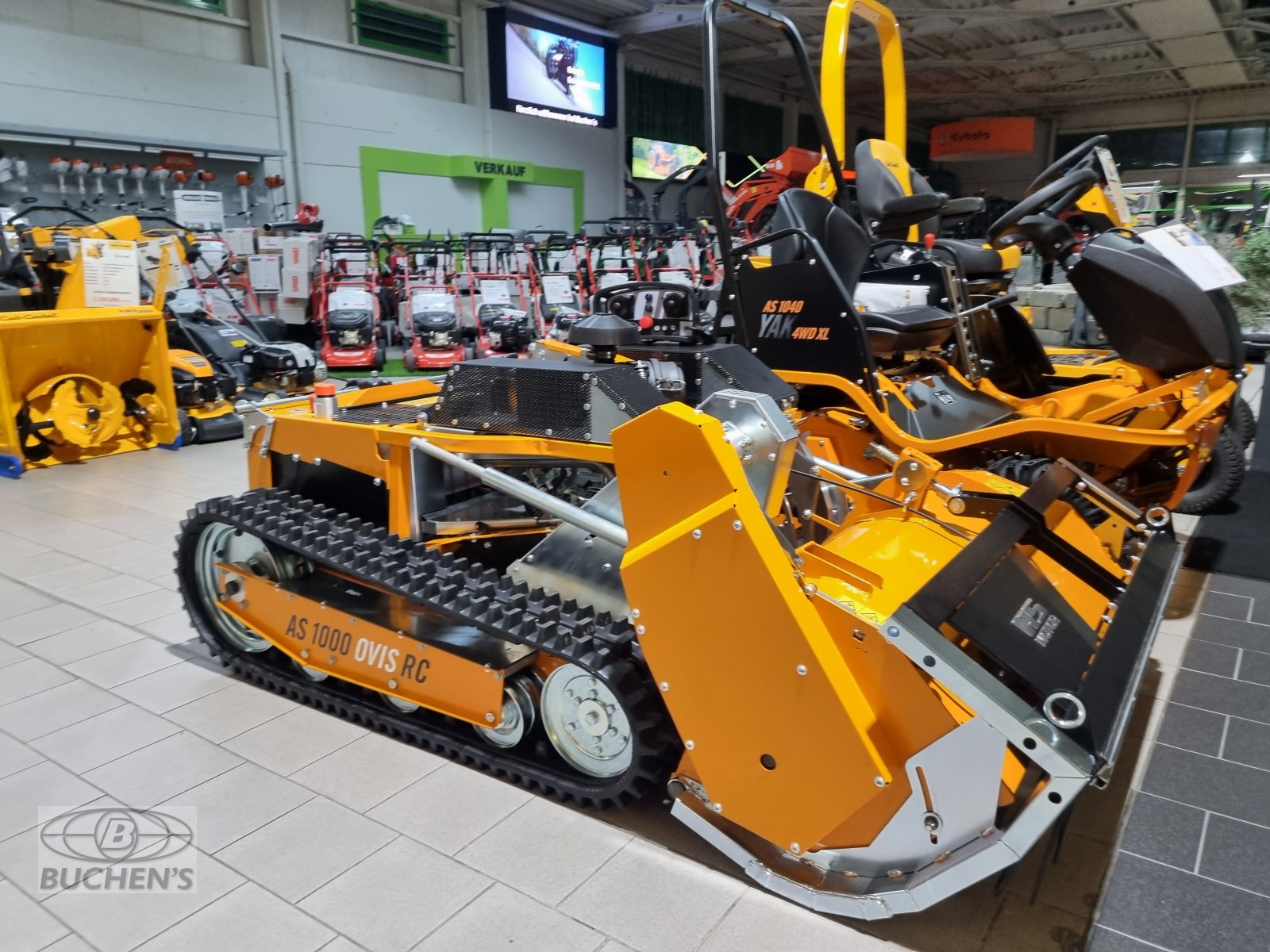 Mähraupe des Typs AS-Motor AS 1000 OVIS RC, Neumaschine in Olpe (Bild 10)