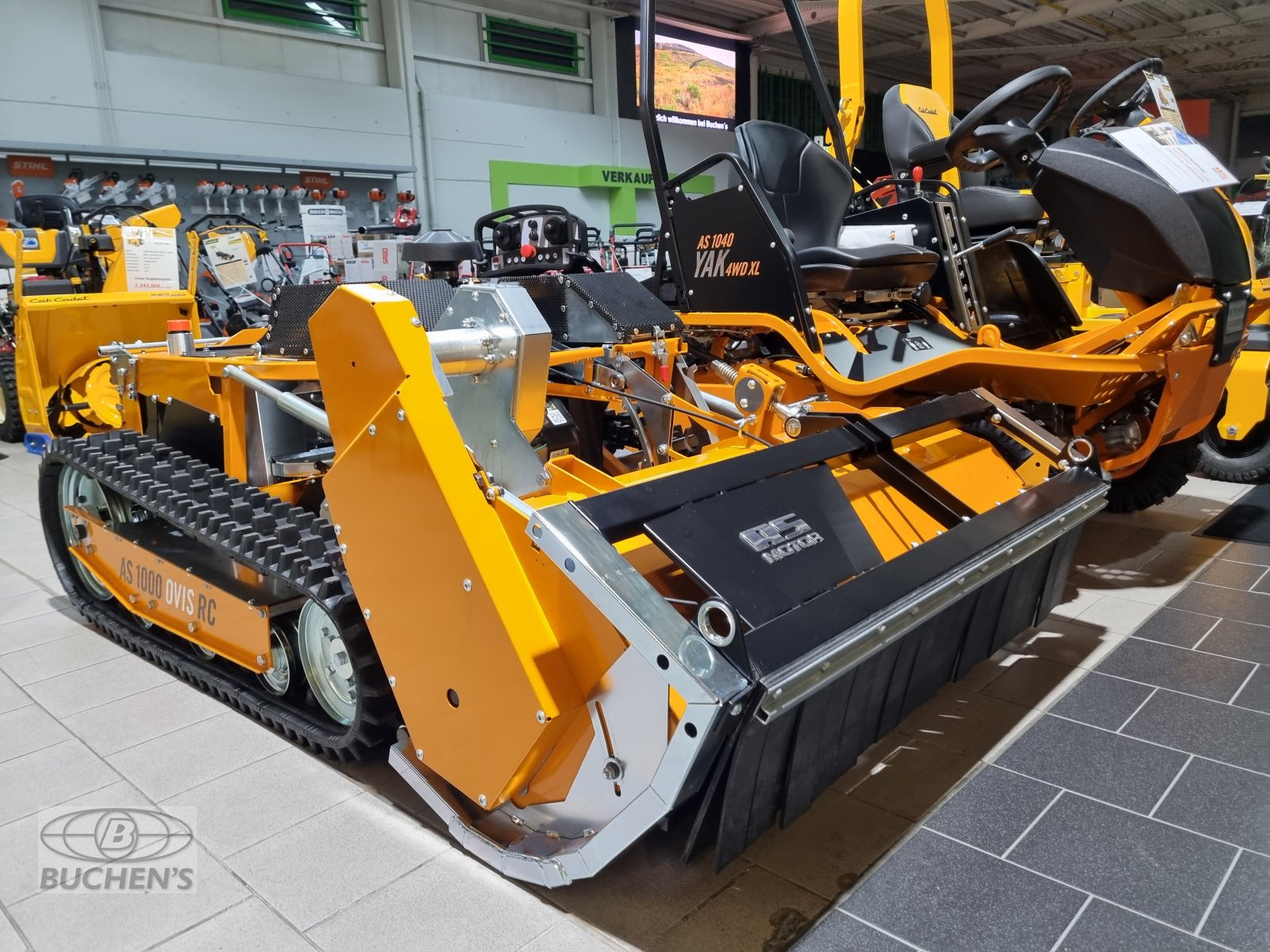 Mähraupe des Typs AS-Motor AS 1000 OVIS RC, Neumaschine in Olpe (Bild 11)