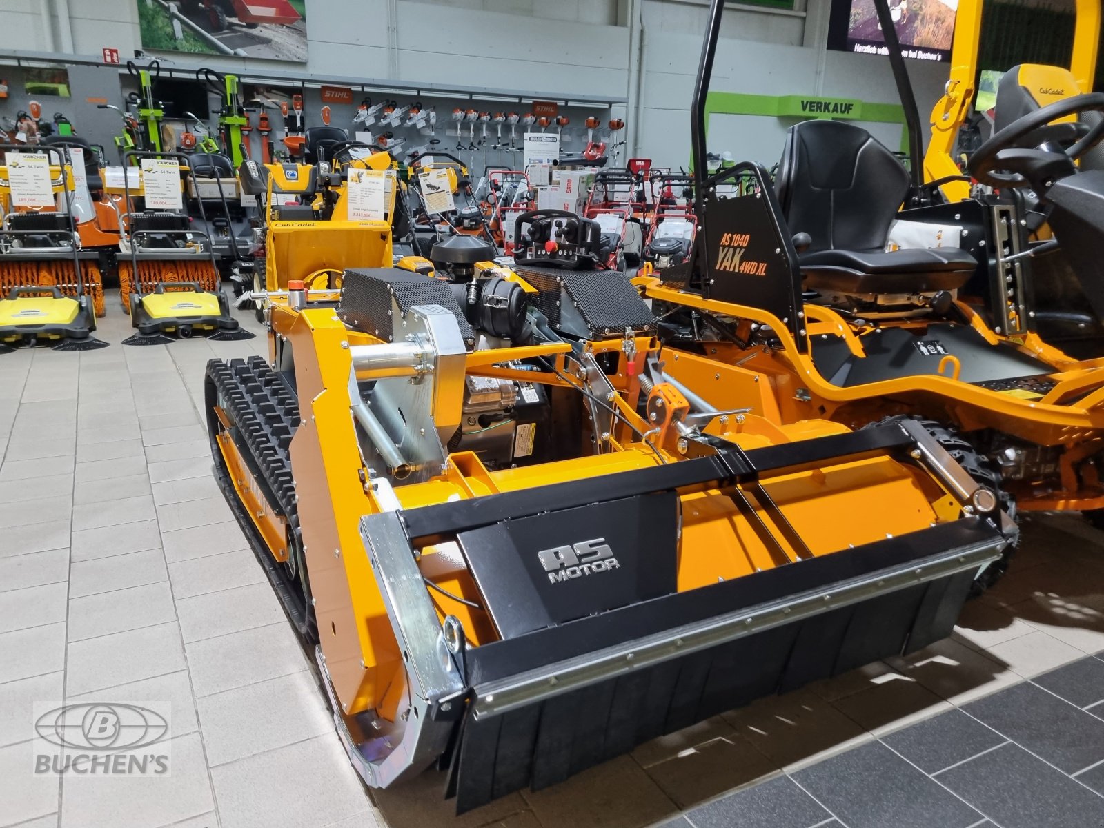 Mähraupe des Typs AS-Motor AS 1000 OVIS RC, Neumaschine in Olpe (Bild 13)