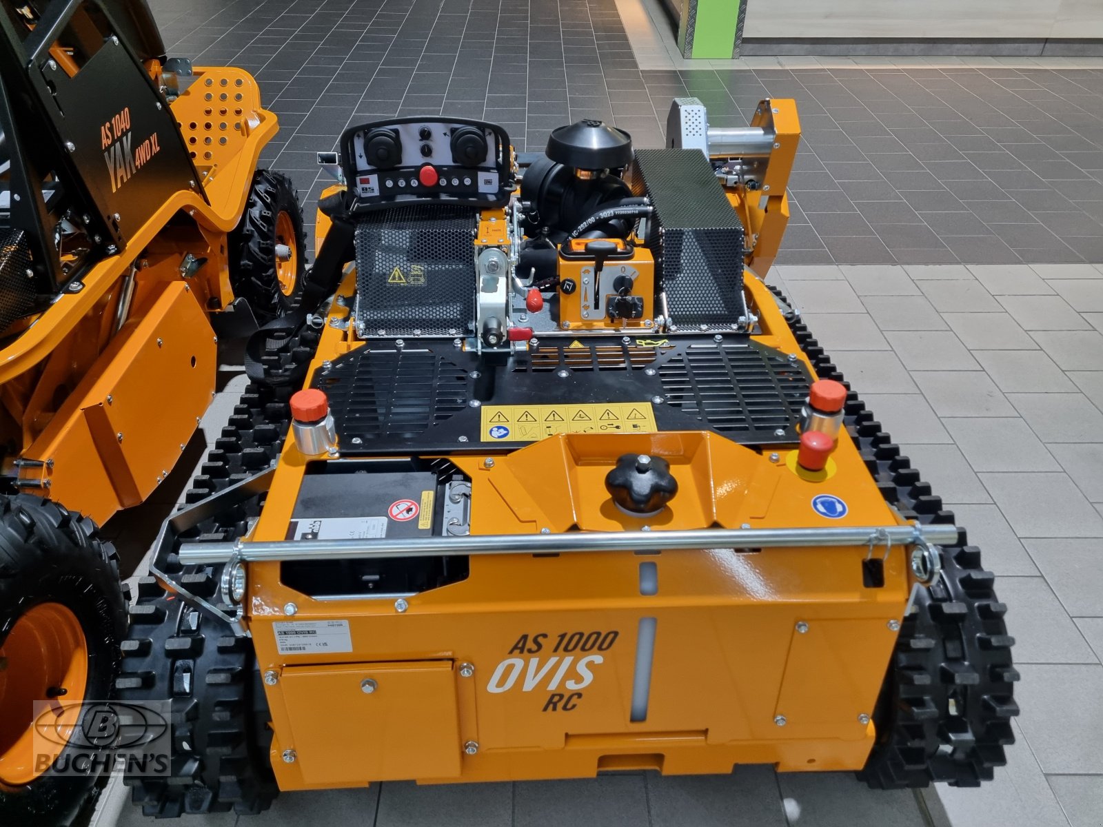 Mähraupe des Typs AS-Motor AS 1000 OVIS RC, Neumaschine in Olpe (Bild 14)